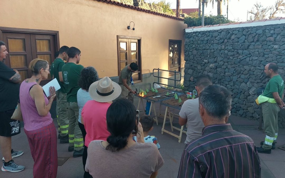 Transición Ecológica acerca la prevención de incendios forestales a La Gomera con el proyecto PICAs